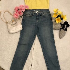 Women’s blue denim jeans